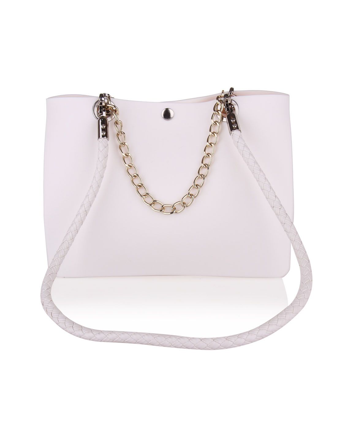 euro db小号白色金链环保树脂单肩女包2007rl-b4-wt_唯品会