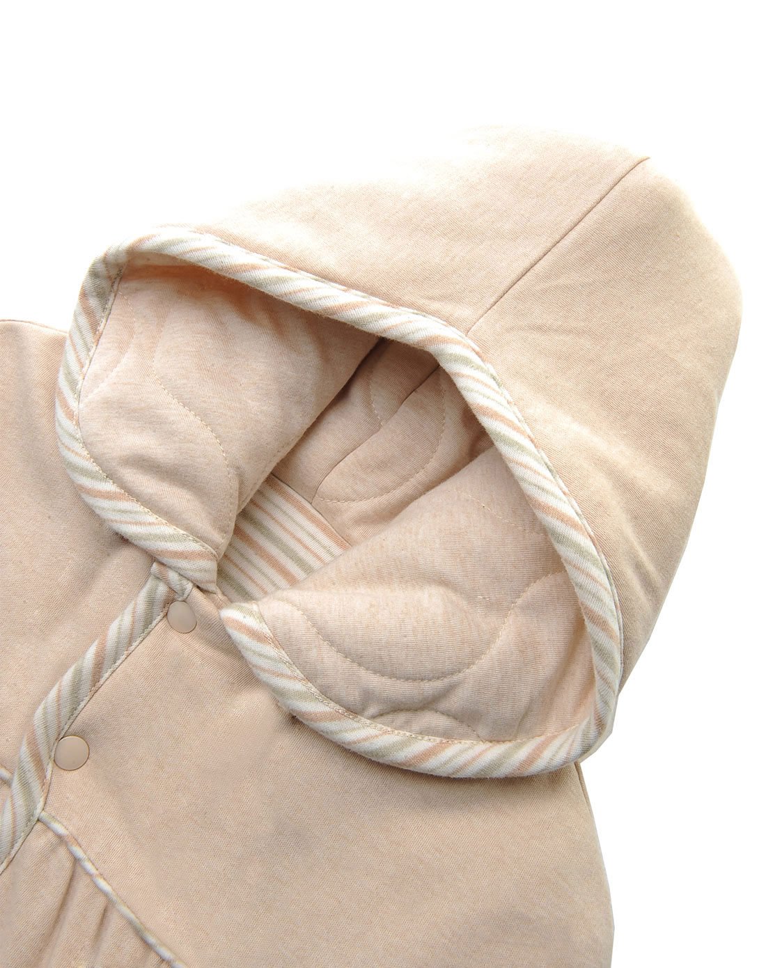 天然彩棉小鹿夹棉披风