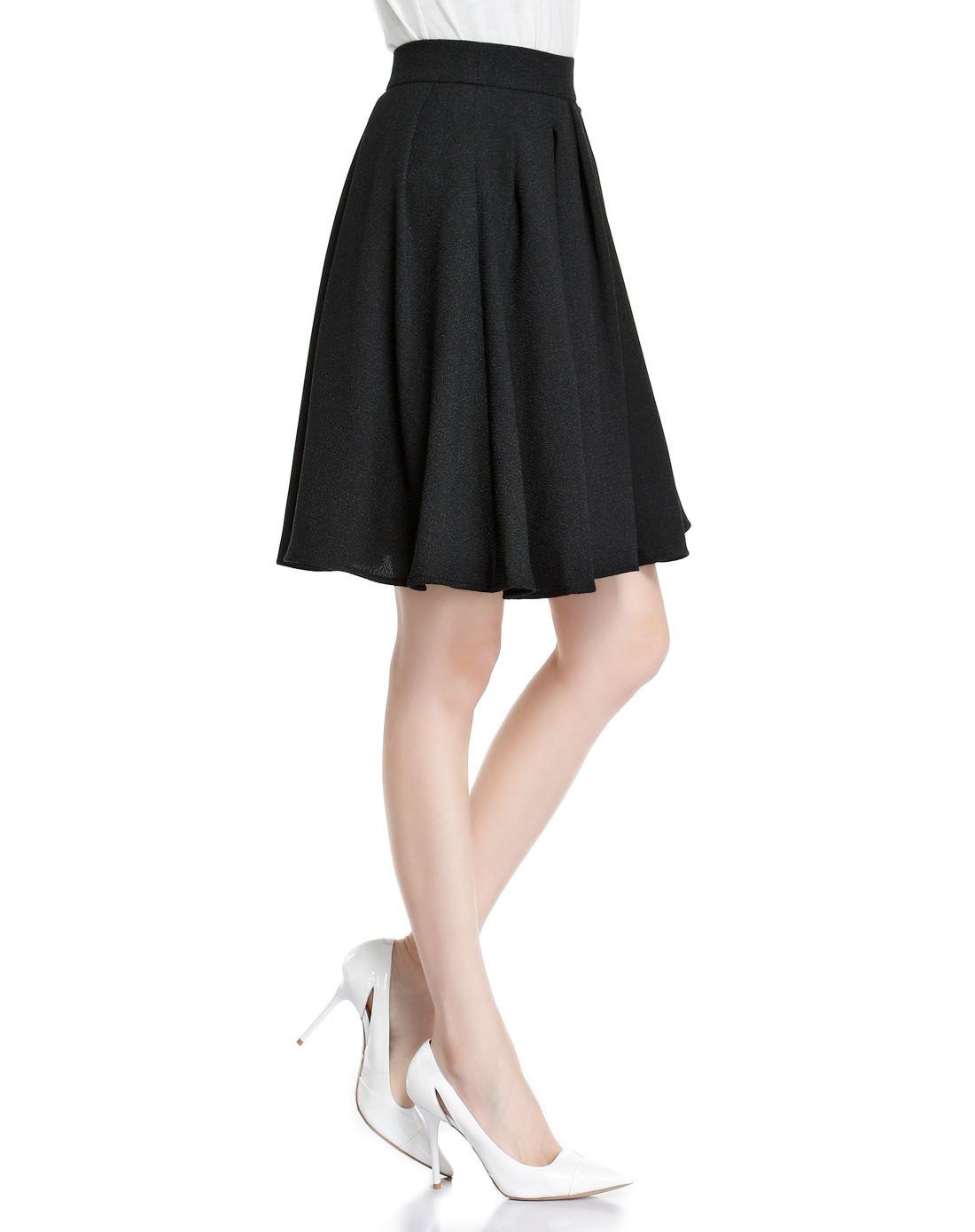 哥弟girdear黑灰色个性淑女裙子