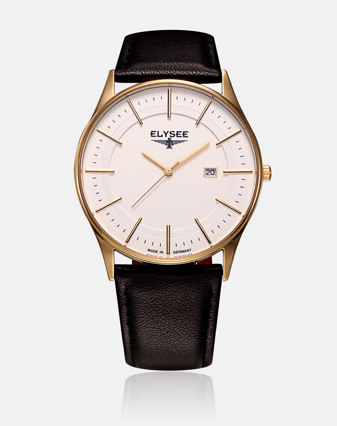 爱丽舍elysee 【德国原装进口】商务沉稳石英男表