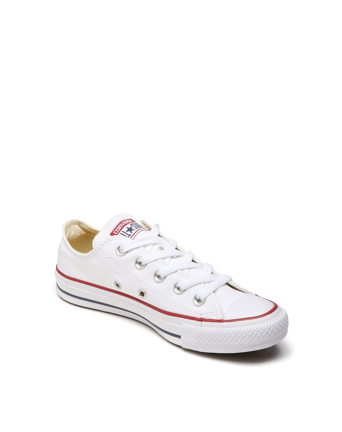 匡威converse 经典潮鞋专场all star 中性白色低帮帆布鞋 匡威