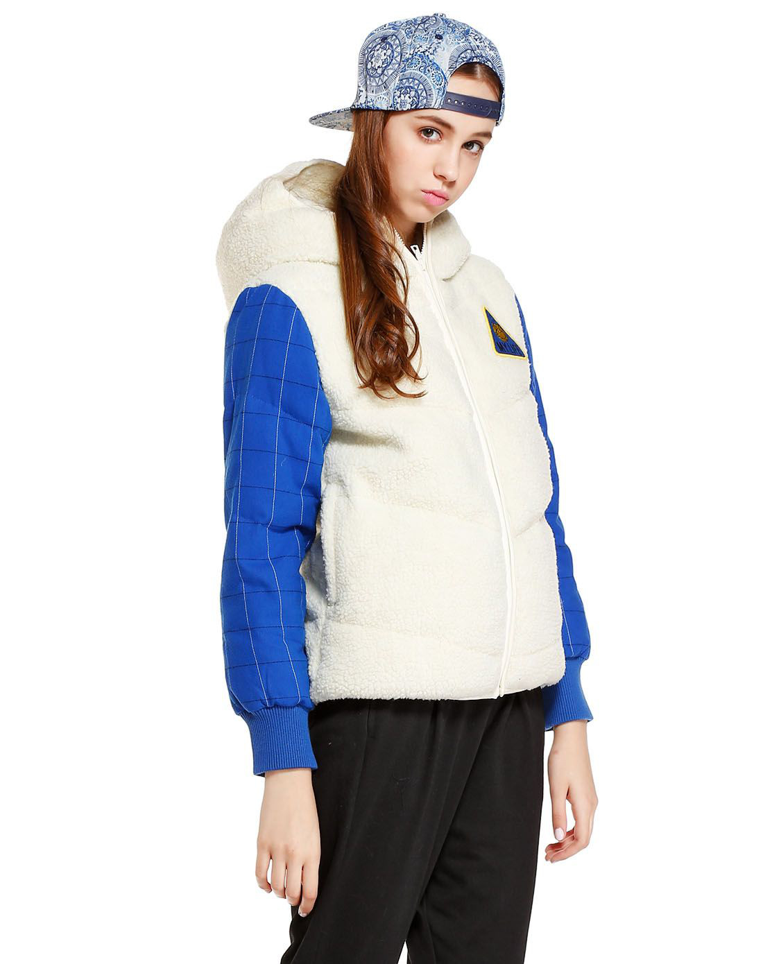 b ab女款白色外套