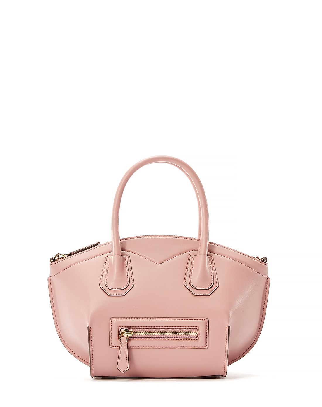 蜡粉色小版笑脸包可单肩手提斜挎