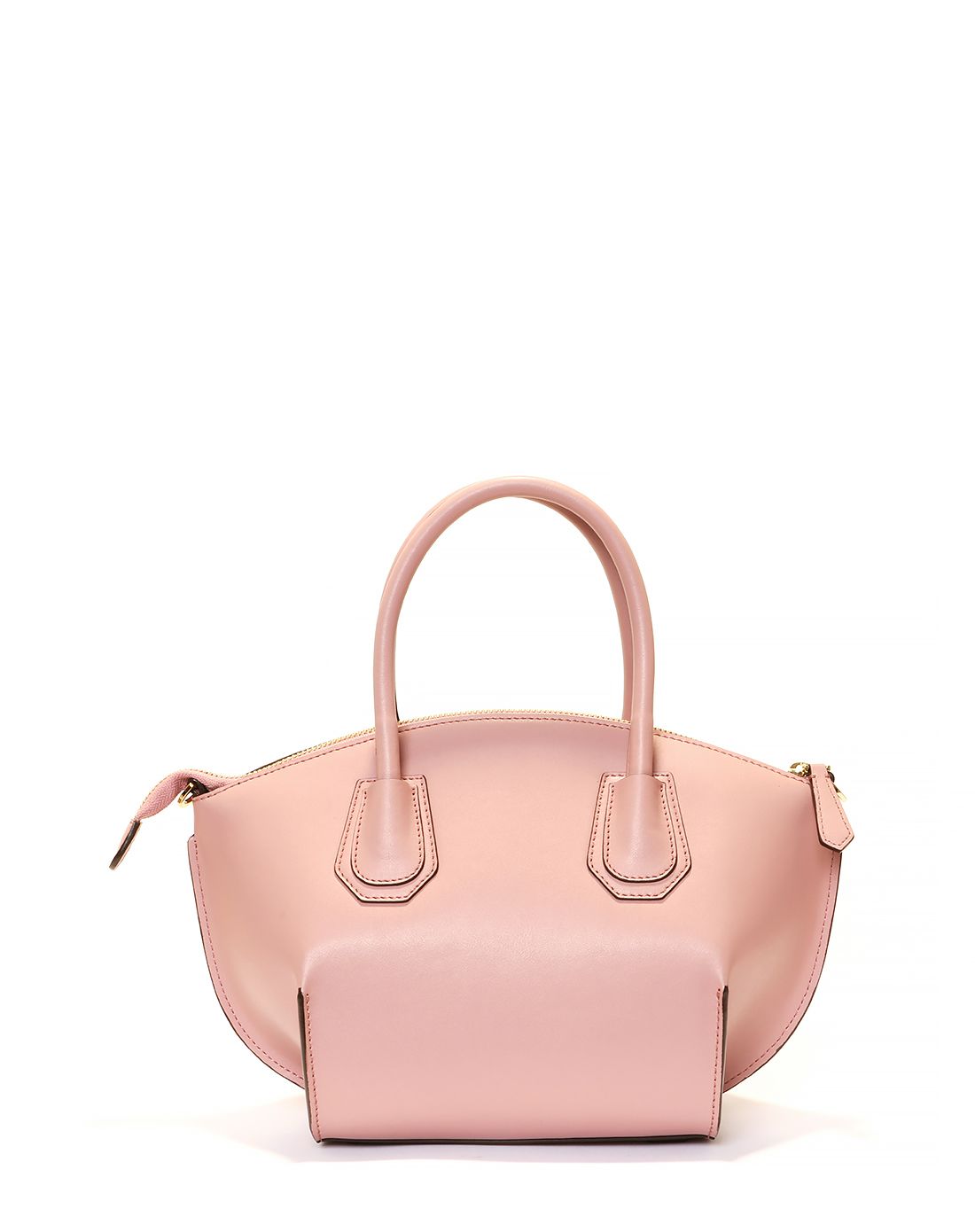 蜡粉色小版笑脸包可单肩手提斜挎