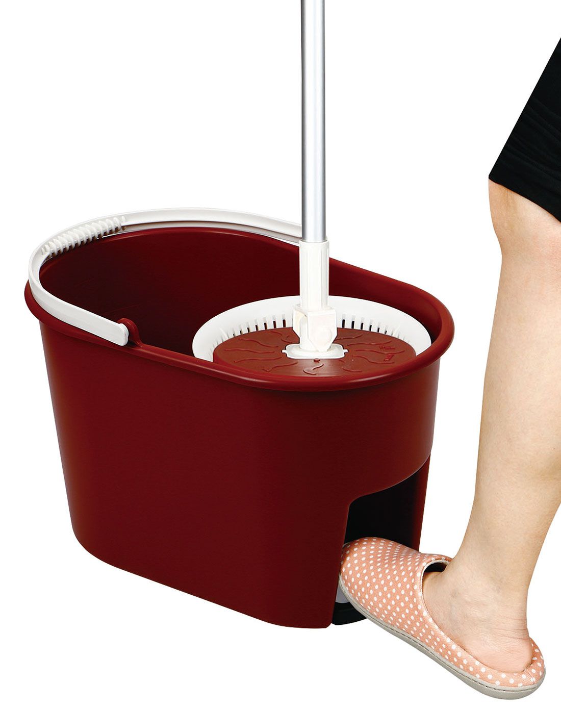 手压式旋转拖把组