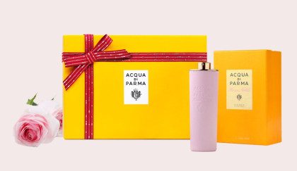 acqua di parma 帕尔玛之水 优雅玫瑰奢华旅行装挚爱礼盒 女士香水