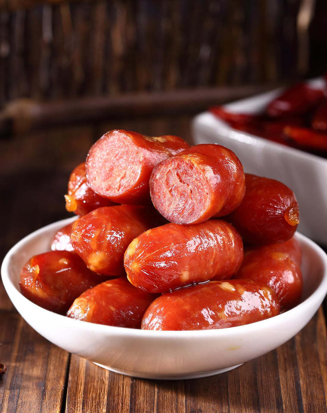 良品铺子 劲道红肠160g/盒(原味)