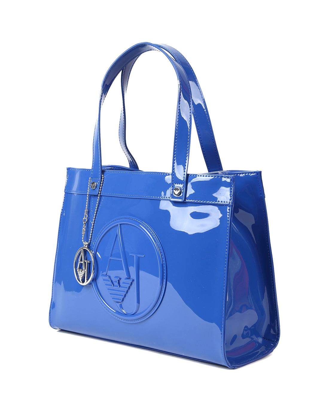 armani jeans包包专场 > armani jeans女士宝石蓝时尚手提包