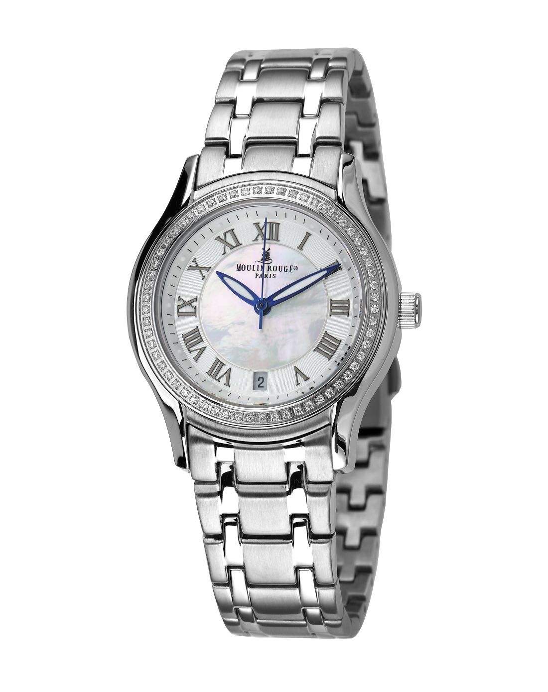 红磨坊moulin rouge 时尚潮流不锈钢石英女表