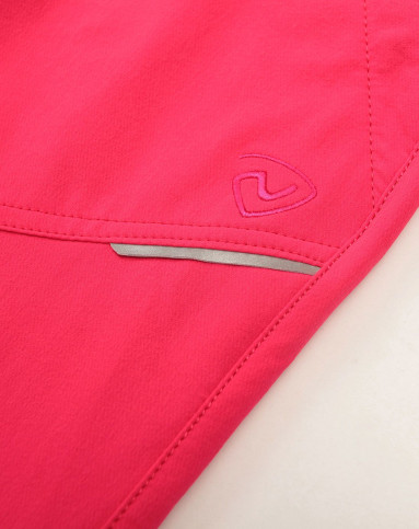 弹力防泼水 女款嫣红色户外长裤