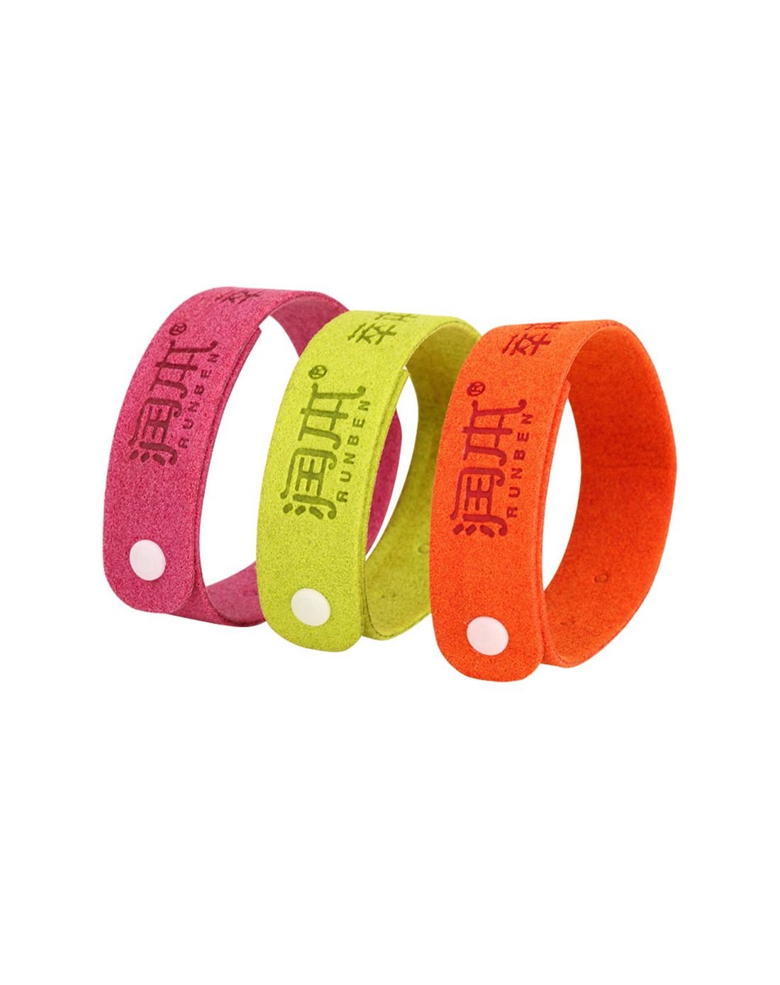 [三件起售]润本植物精油驱蚊手环3条装