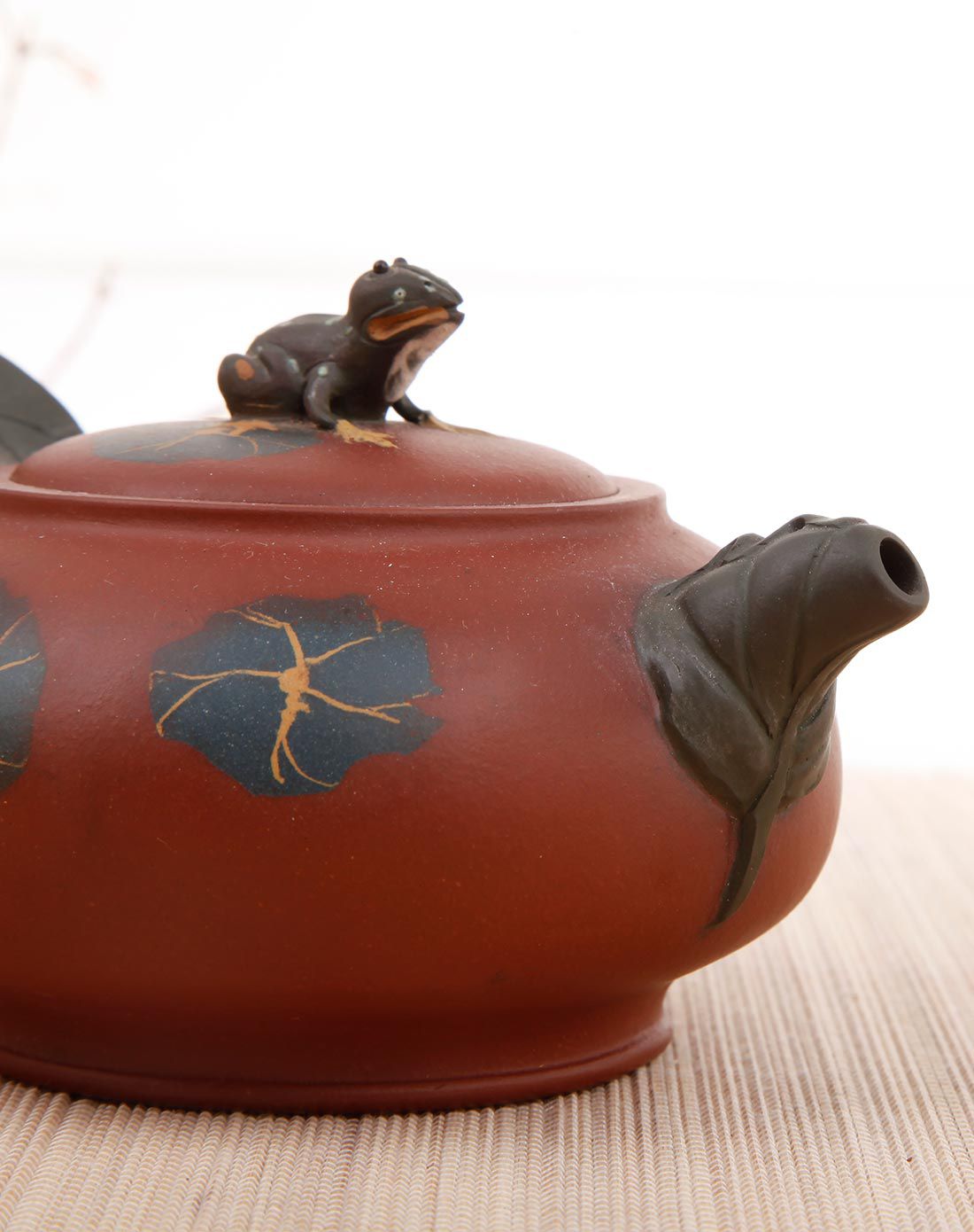 钱陶峰-荷花莲子壶