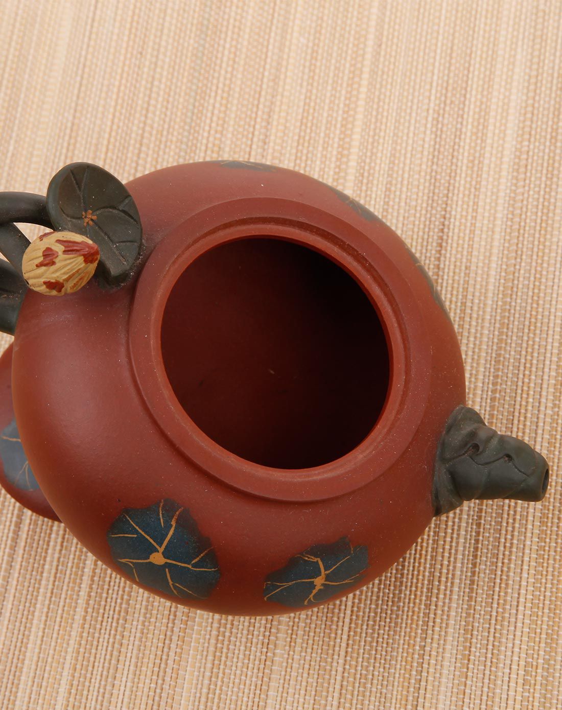 钱陶峰-荷花莲子壶