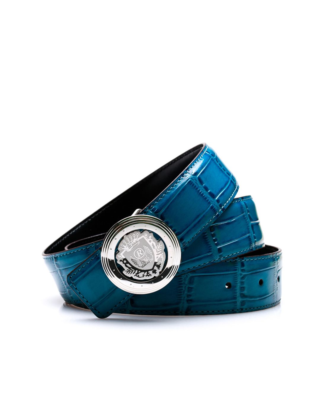 雷迪波尔raidy boer奢华鳄鱼纹商务休闲皮带rfac44062-50_唯品会