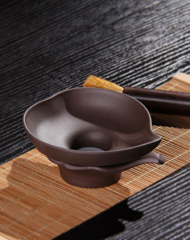 百鸿bai hong茶具树叶茶漏 宜兴紫砂茶滤 茶道配件bh2015-810a_唯品会