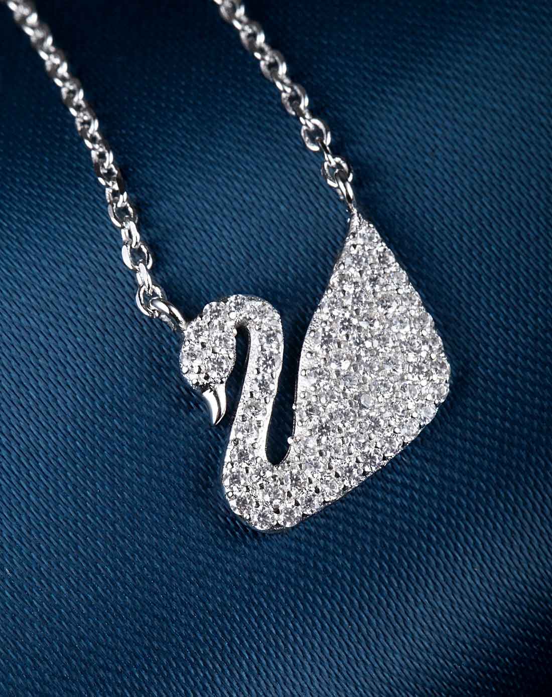 agovski珠宝首饰专场【经典白天鹅】s925银镶施华洛世奇宝石璀璨轻奢