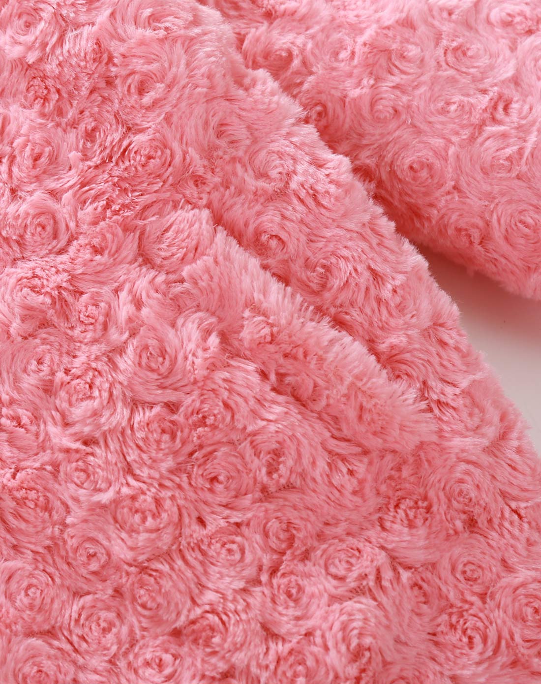 泡芙宝 女童浅桃红梭织铺棉外套