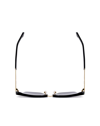 v:sun 太阳眼镜专场中性款经典半框金属灰色片太阳镜minetta-02_唯品