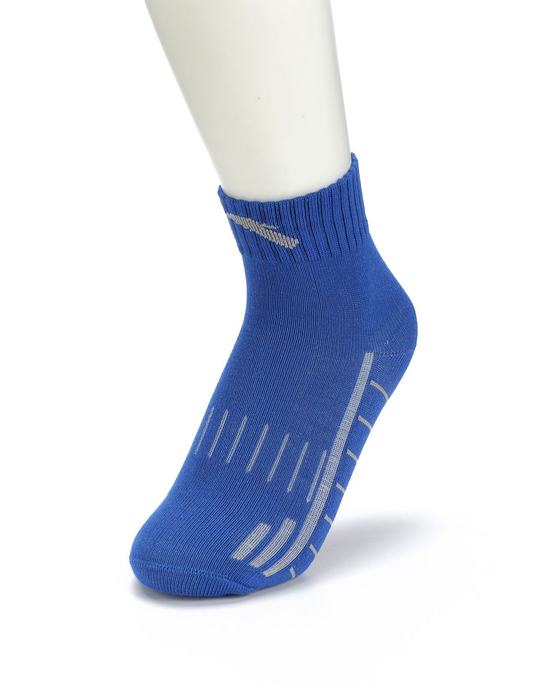 干爽透气 中性童款深蓝色袜子