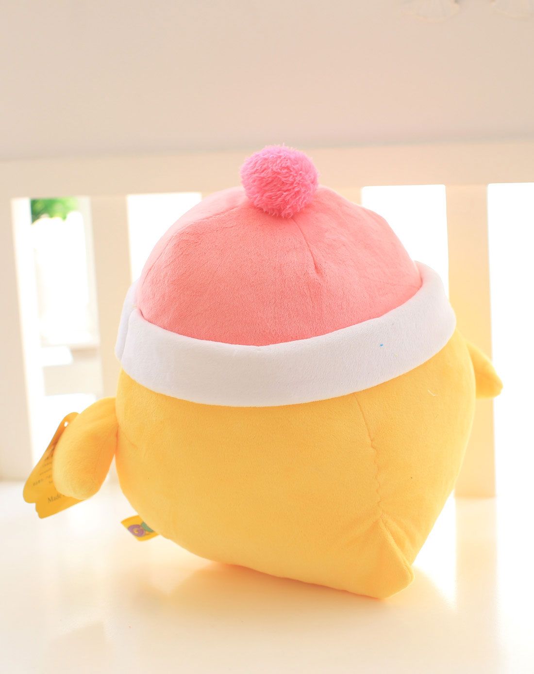 (新款)带帽萌鸡-微笑-25cm