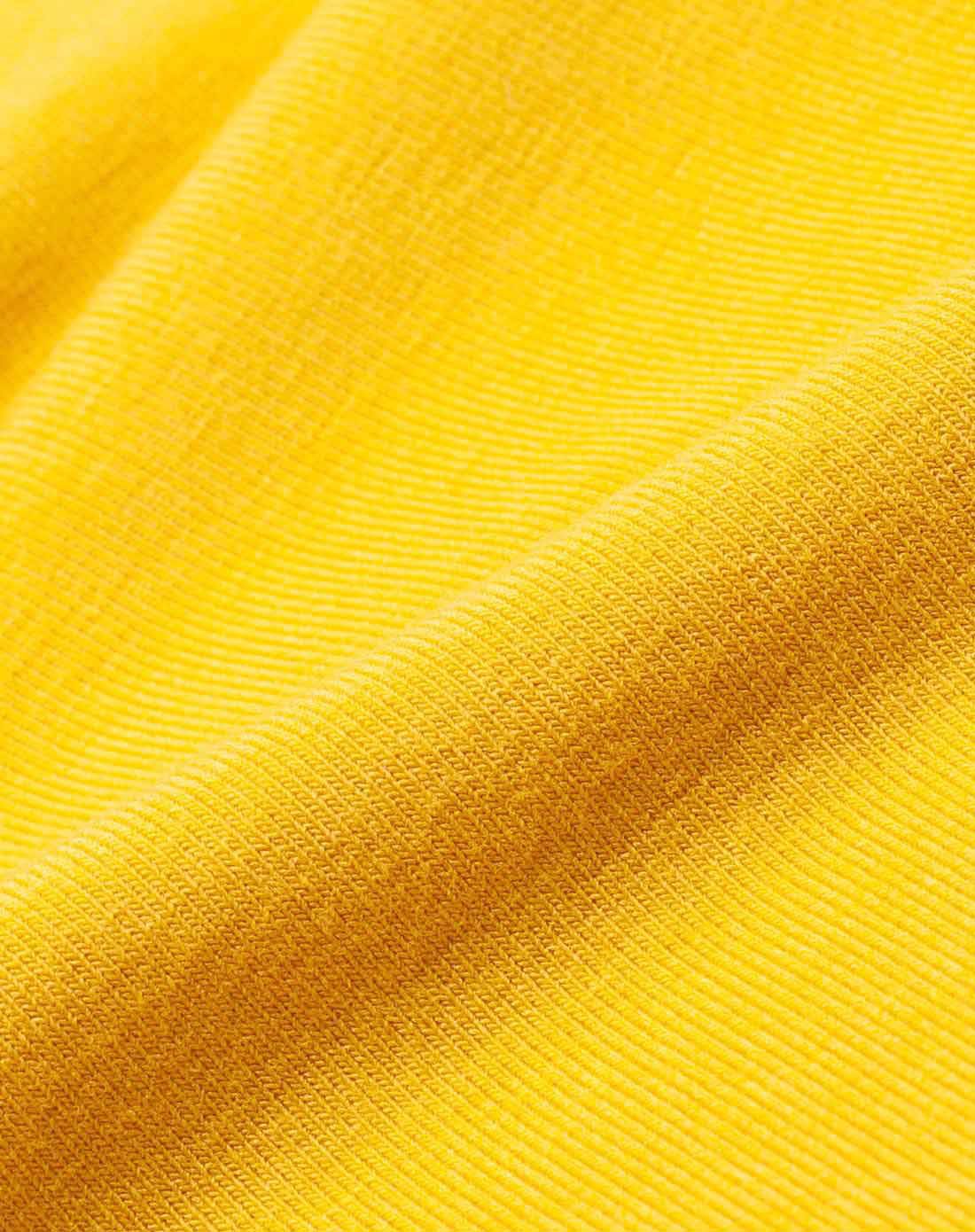 女童土黄脚口花边纯色打底裤