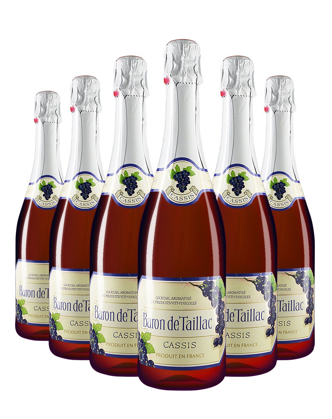 泰雅克水果甜起泡酒(黑醋栗味)6支特惠装