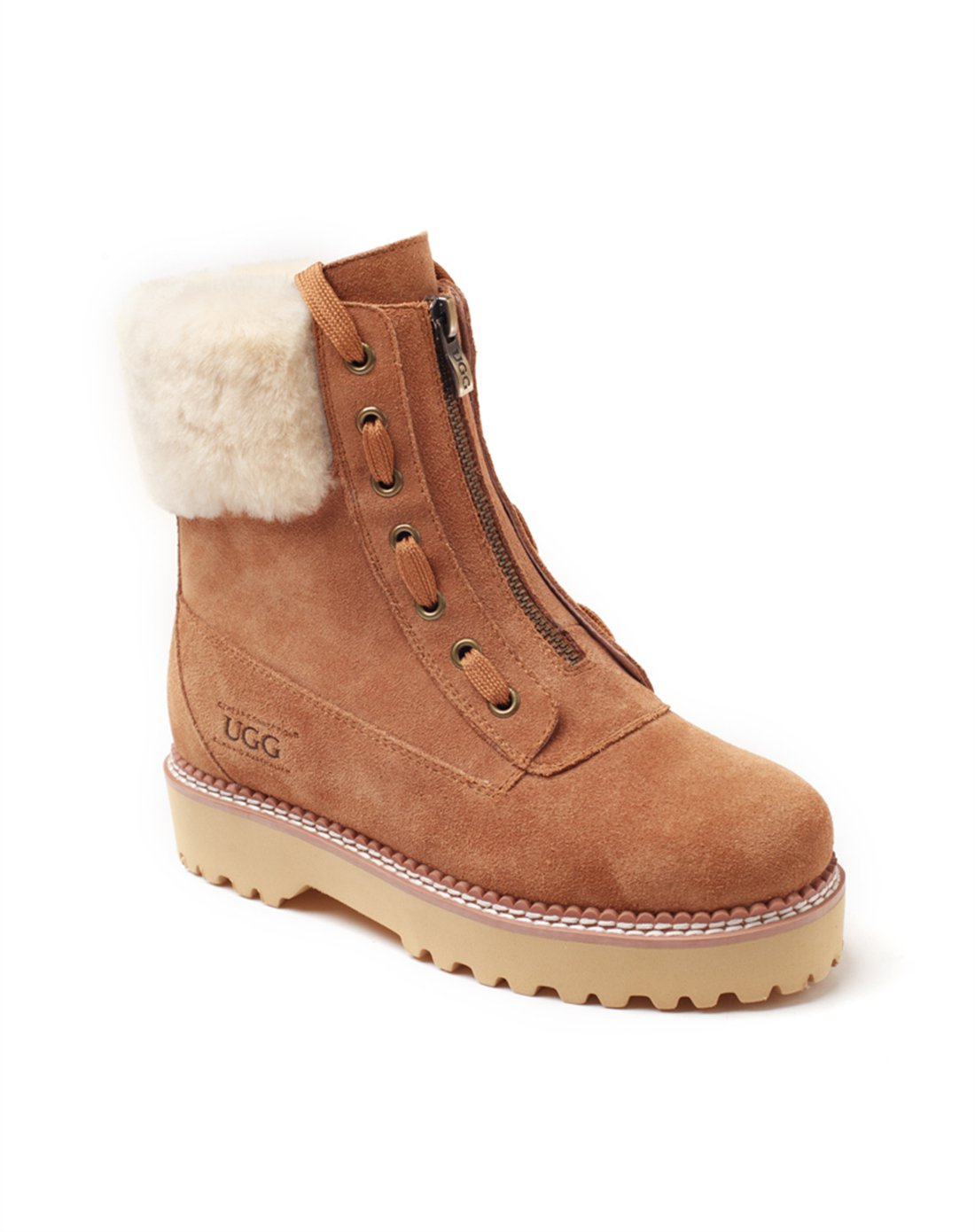 ozwear ugg ob290 女款拉链马丁靴