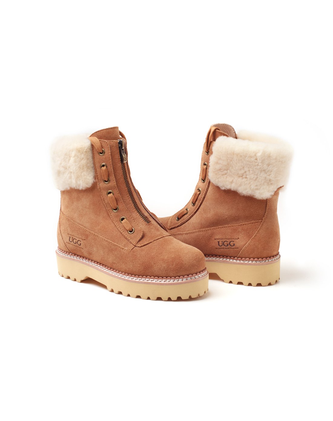 ozwear ugg ob290 女款拉链马丁靴