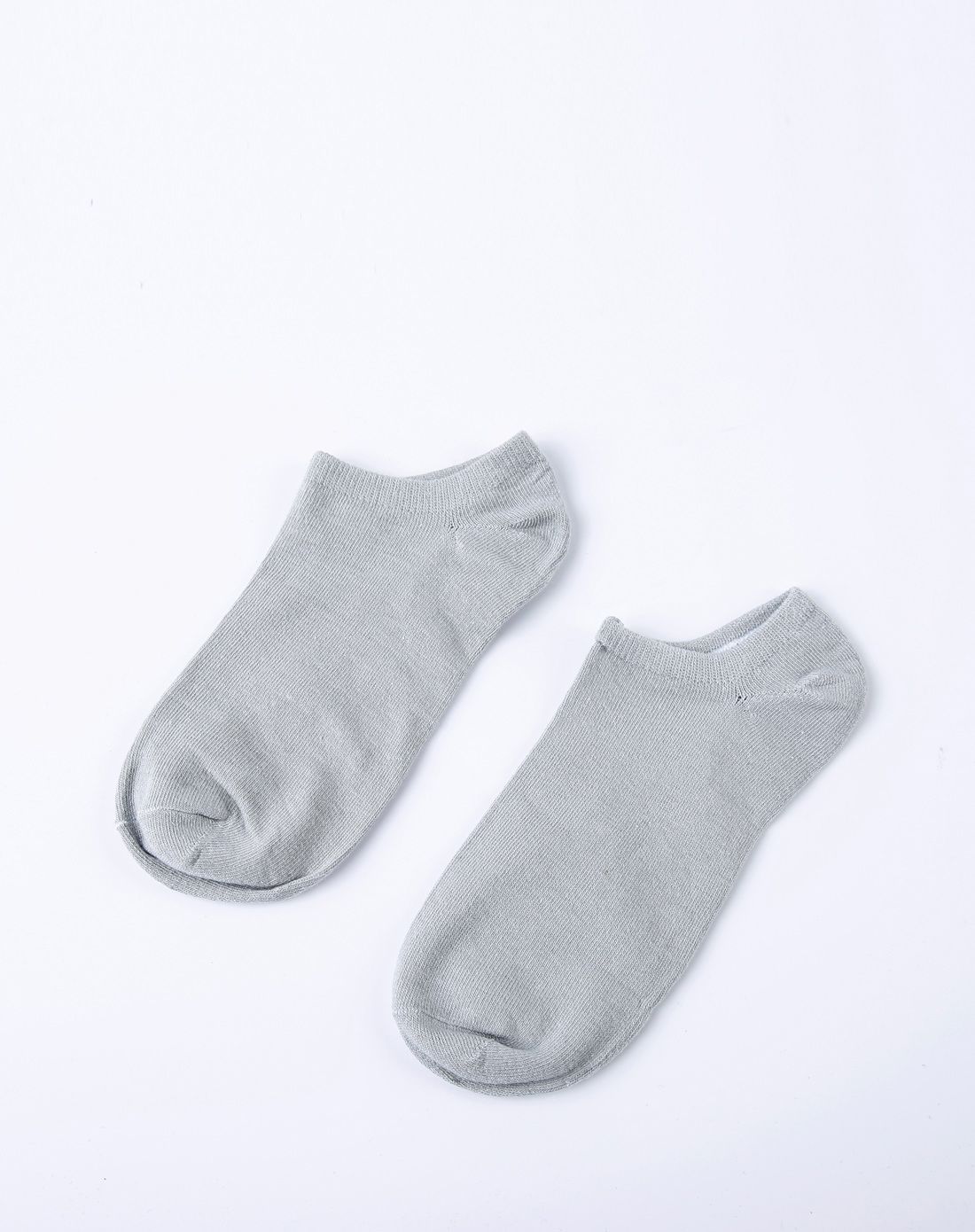 清凉透气 男士浅灰色袜子 5双装