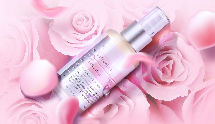 janesce 玫瑰柔润保湿花卉水喷雾 100ml 保湿喷雾