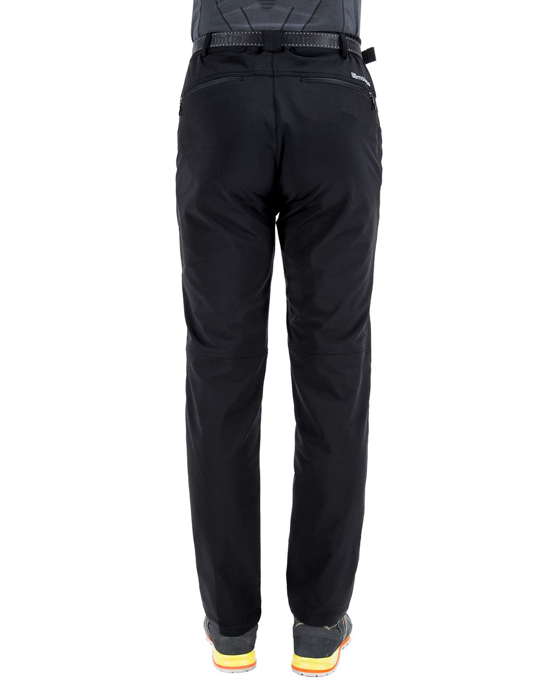 mountia 韩国进口透气舒适 男款黑色登山裤