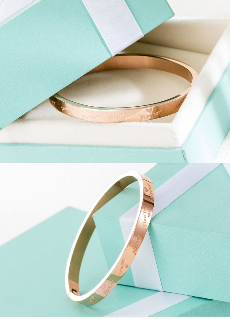 dorlan forever love 玫瑰金手镯
