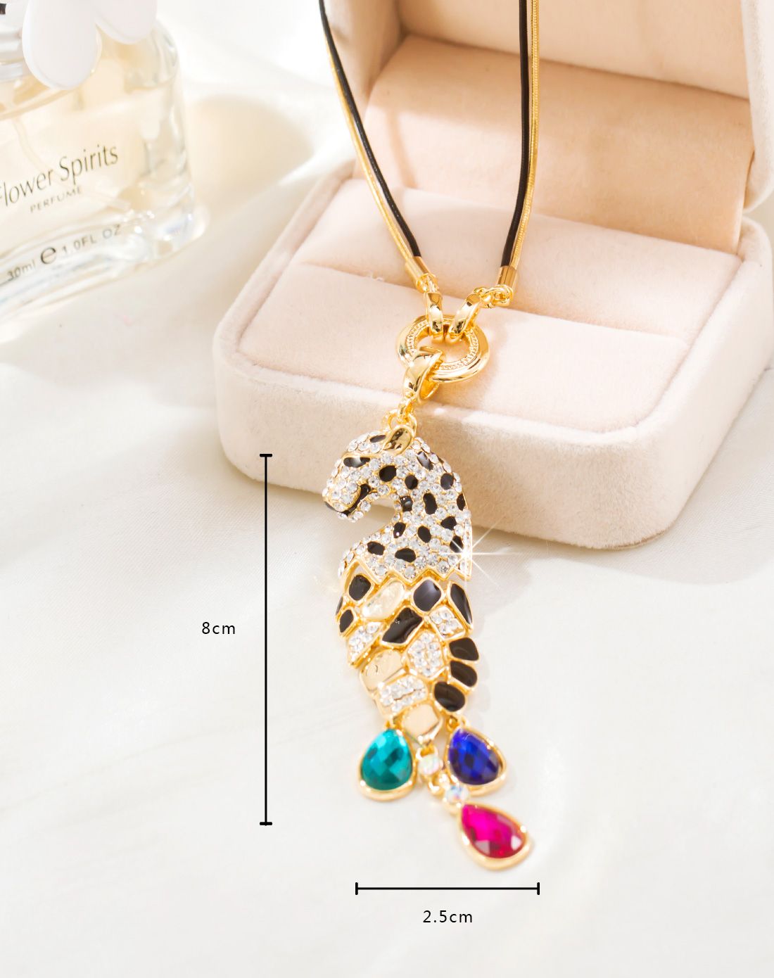 dorlan花豹水晶长项链wt009874_唯品会