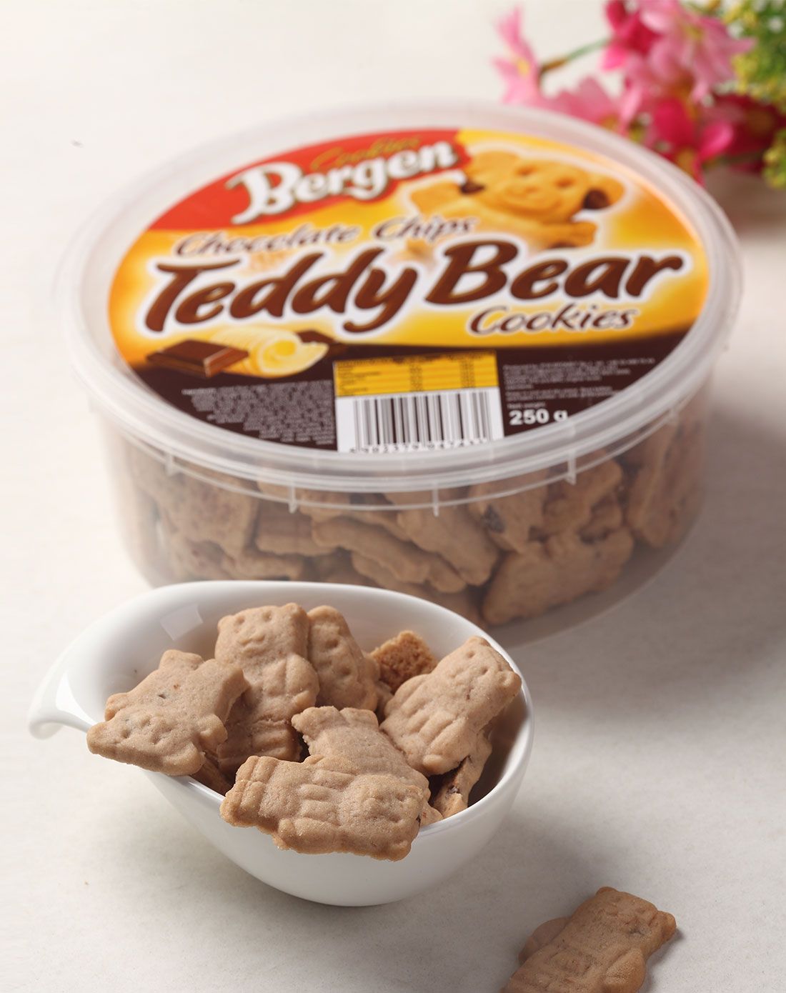 寻觅欧洲蜂蜜零食专场波兰不一般的 卑尔根熊仔巧克力曲奇饼干250g