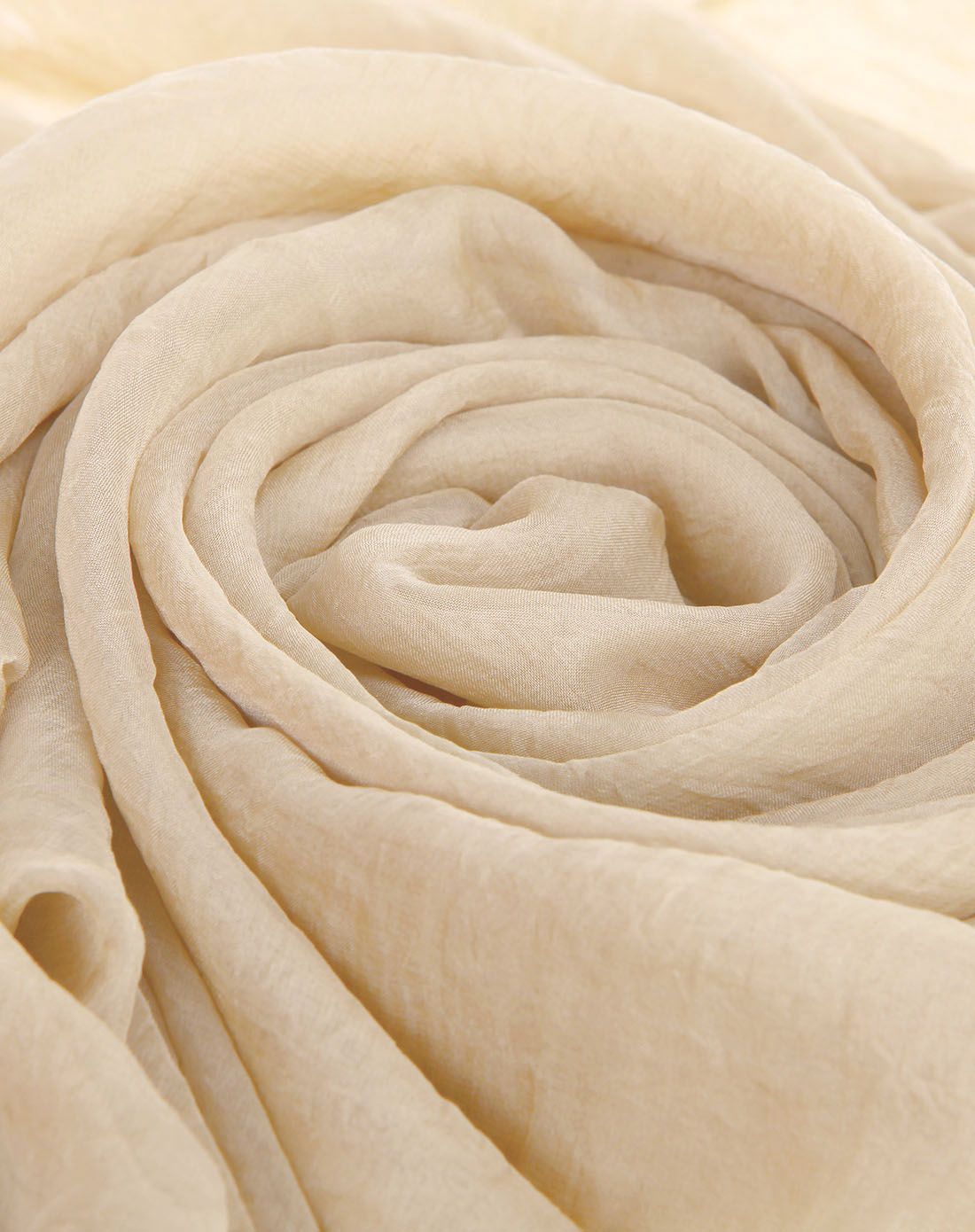 160*150超大压褶技术绒雪佑加素色大方巾