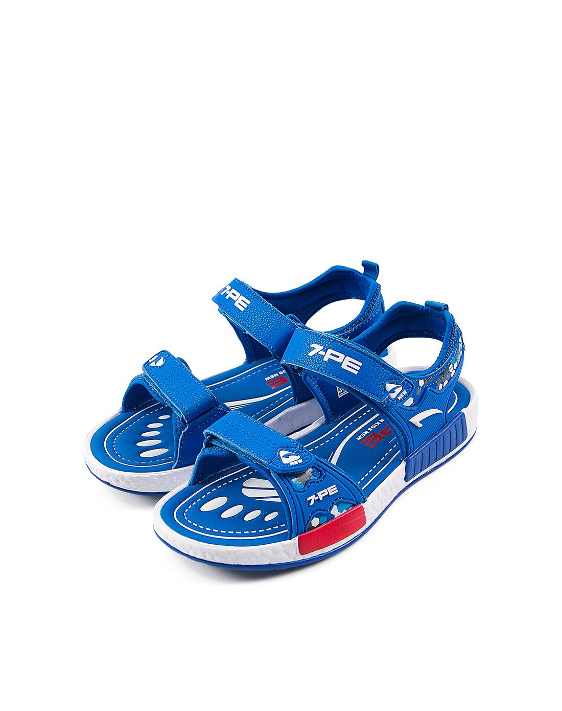 七波辉7-pe男女童鞋七波辉凉鞋 夏季新品 休闲儿童凉鞋 男童沙滩鞋