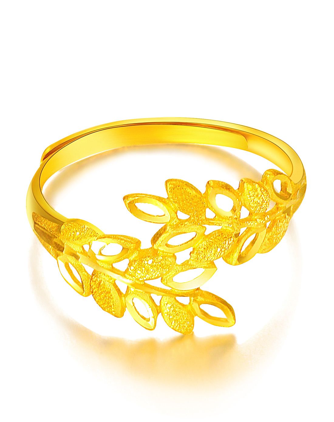 > 足金黄金戒指 遇见 2.05克