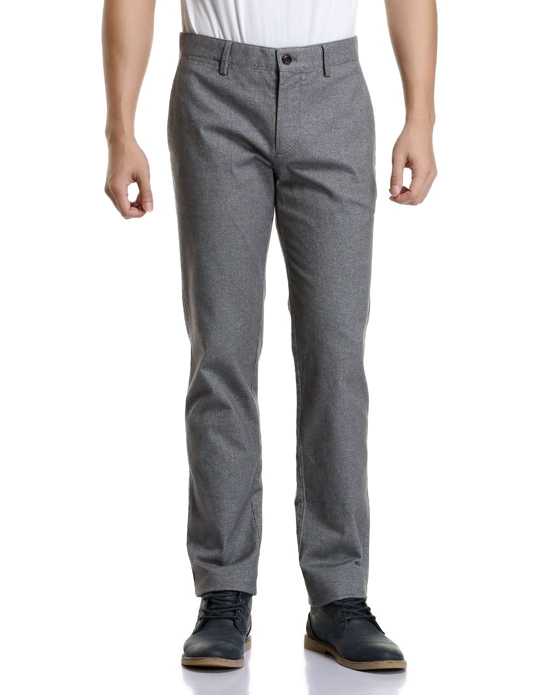 男士灰色时尚潮流裤子