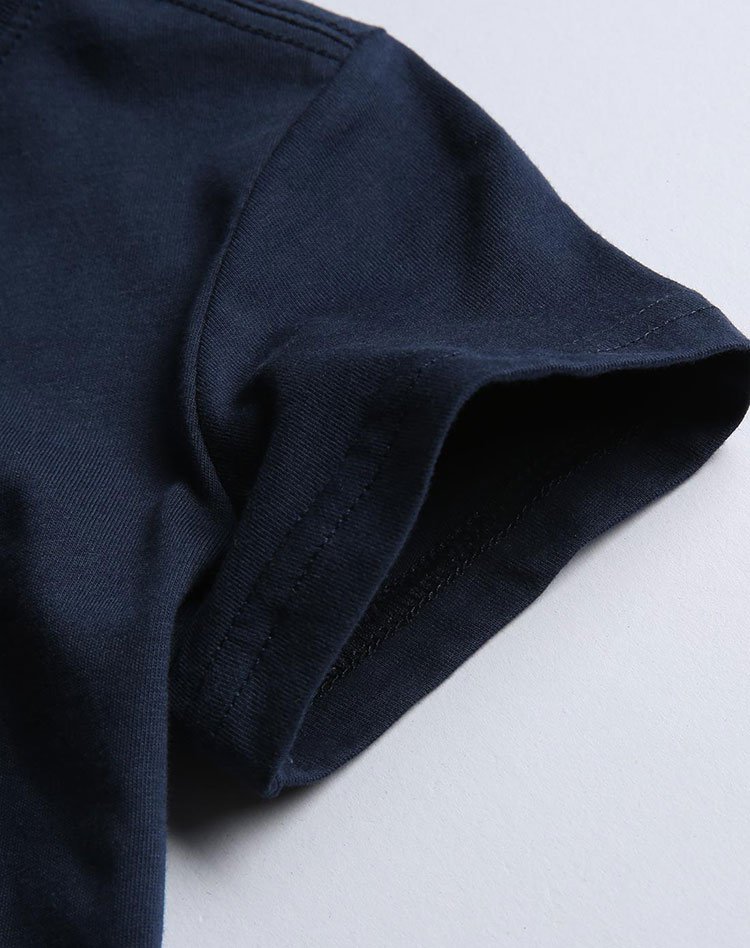 levis 男童深靛蓝短袖t恤