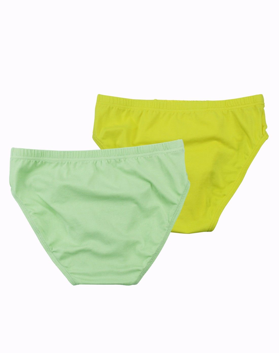 【两件起售】男童三角裤淡绿黄色两条装