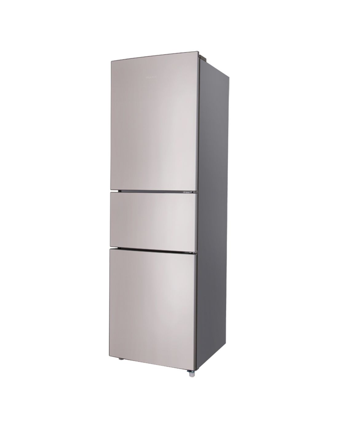 海信hisense电器专场直发货【节能省电】210升三门流光银面板冰箱bcd