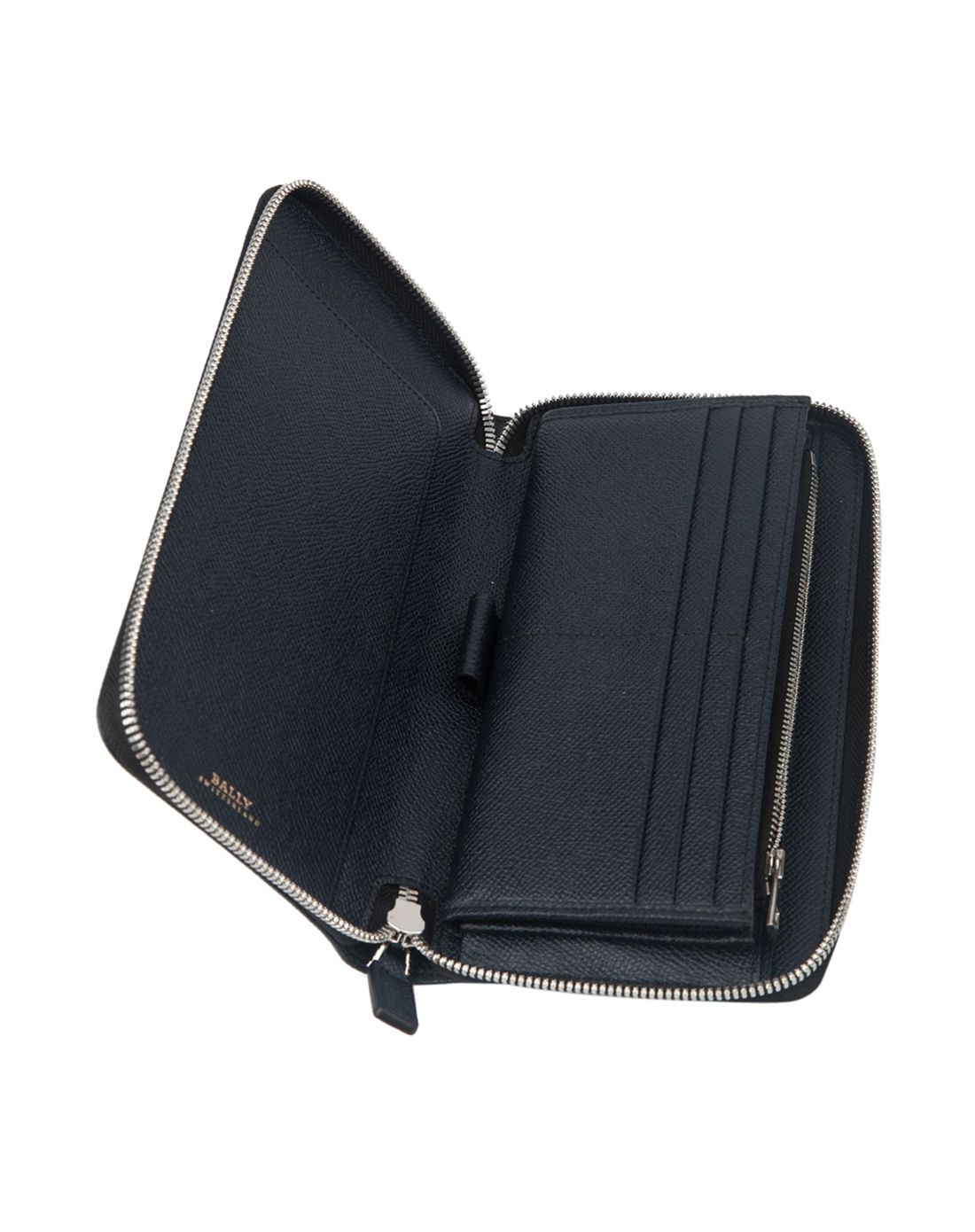 bally男士全拉链长款钱包