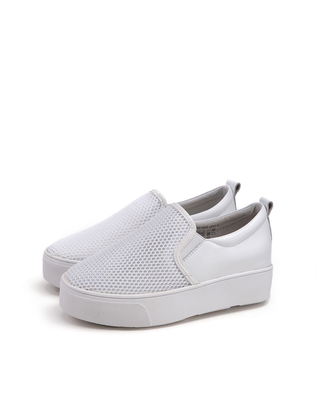 白色大方潮流内增高鞋