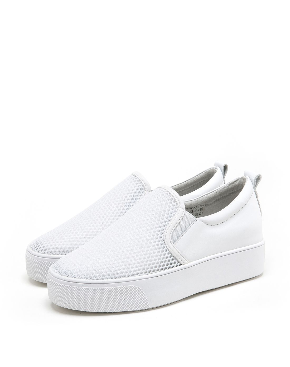 白色大方潮流内增高鞋