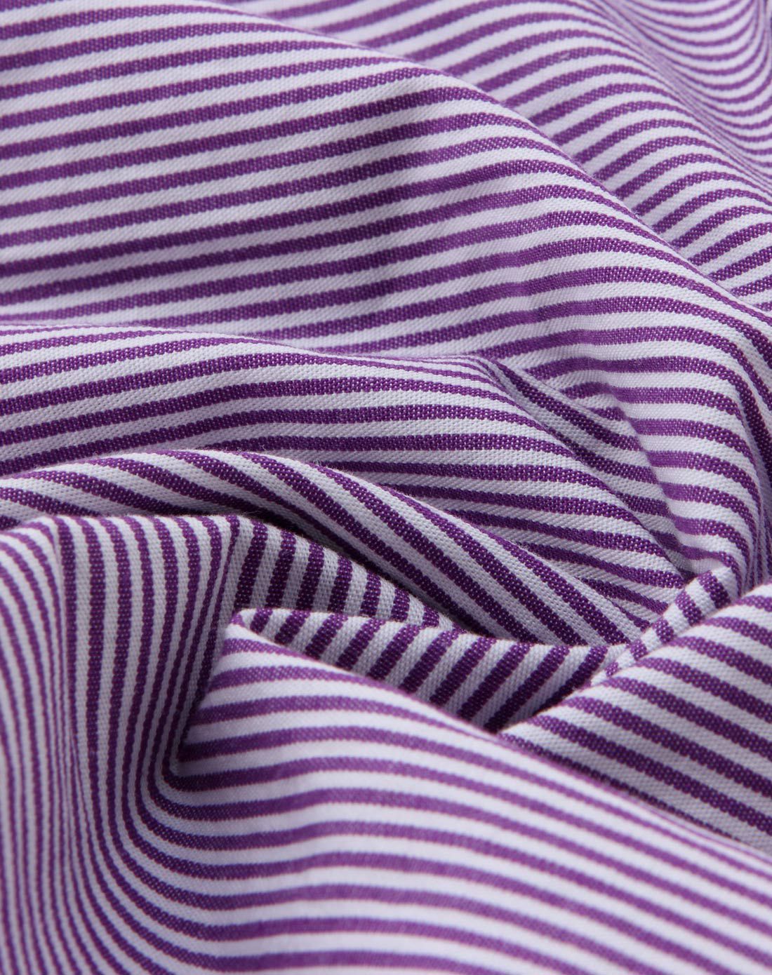 男童茄紫色印花短袖衬衫