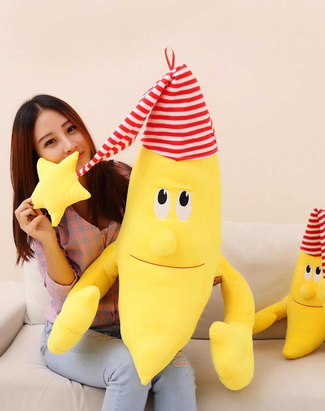 【新款】创意公仔香蕉人70cm