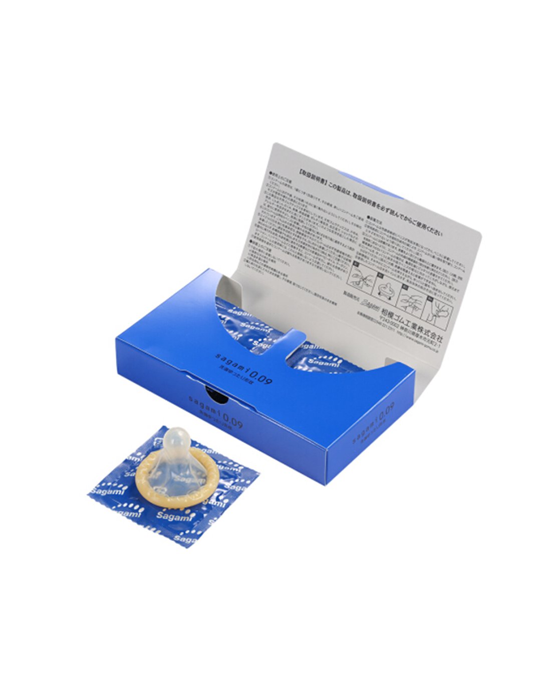 相模sagami男士专用009安全套/避孕套 10只装 日本原装