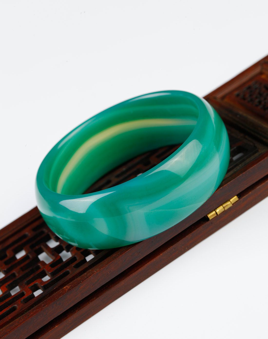 世玺仁合 蓝绿玛瑙清新温柔手镯