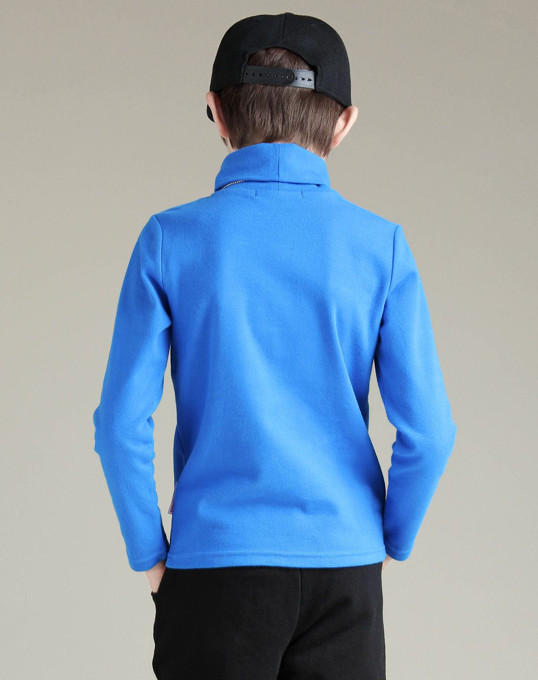 变形金刚 男童蓝色长袖t恤