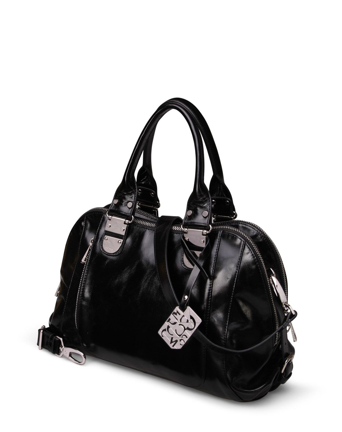 comico高美高女款黑色时尚简约单肩手提斜跨包c4881